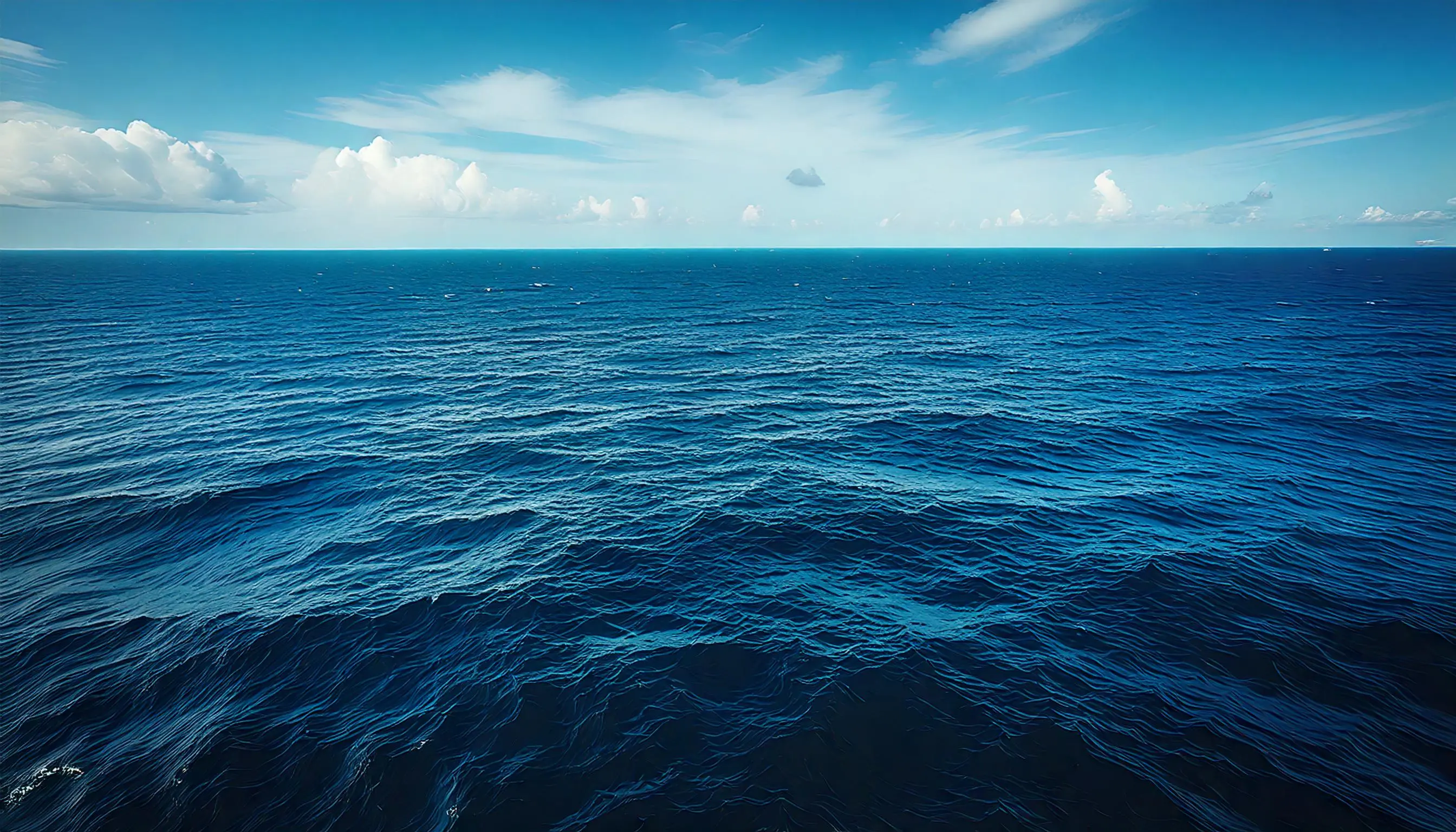 Perché l'acqua del mare è blu?